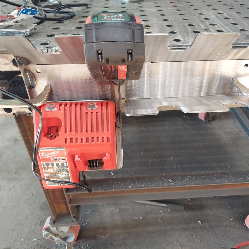 Milwaukee Battery Holder and Charging Station DXF File Etsy Canada