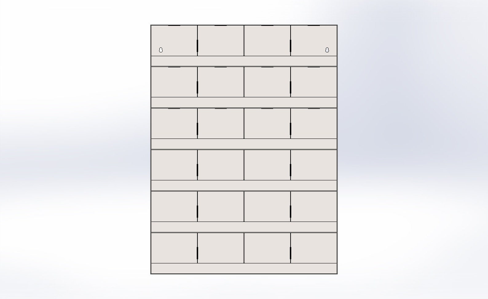 4x18x24 24 Bins Storage Bin Bolt Bin Part Bin Plans CNC Etsy