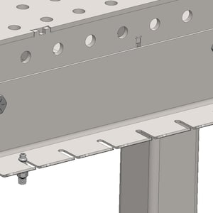 Welding Table Air Tool Rack Laser Cut File, DXF, Cut File, DIY, Plan
