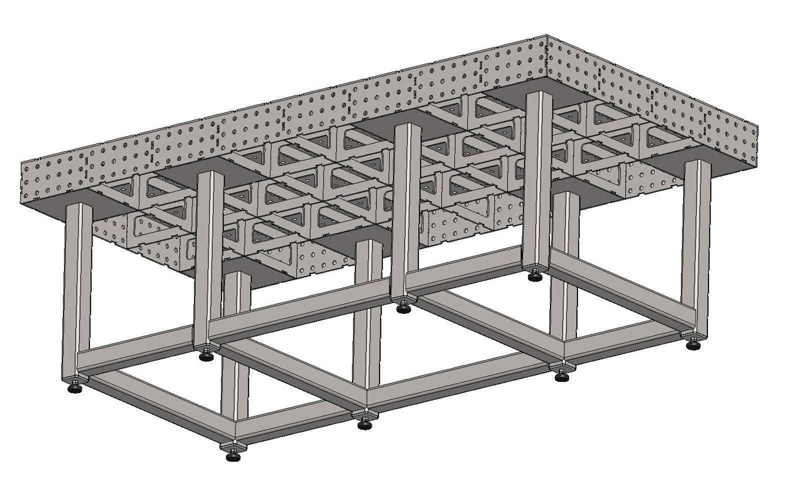 4x8 Welding Fixture Table Laser Cut File DXF Cut File Etsy India