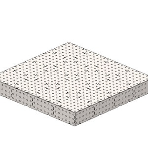 4x4 Welding Fixture Table Laser Cut File, DXF, Cut File