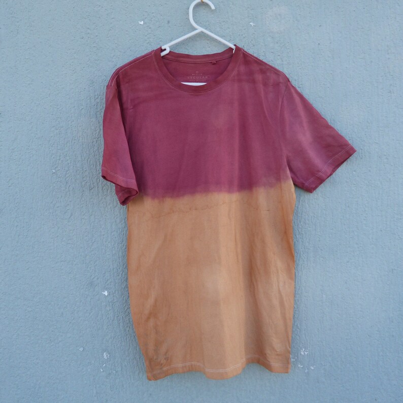 Natural Dyes Hand Dyed TShirt Etsy