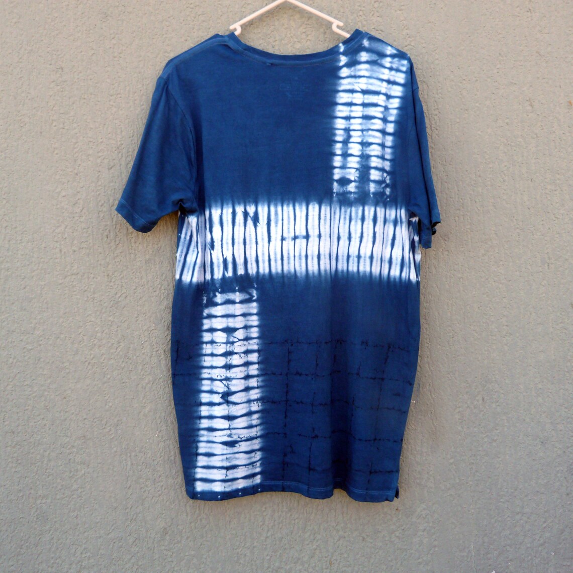 Indigo Blue Shibori Tie-Dye Embroidered Mul Cotton Anarkali Top – Premium Ethnic Tops (Medium - 2XL) main image 0