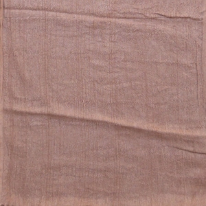 Cotton Scarf Natural Cutch Hand Dyed Shibori Indonesian 13