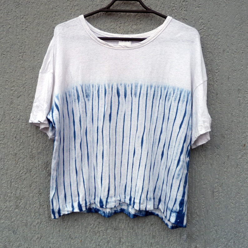 Green - Pure Cotton Full Sleeve Tie-Dye Men Shibori Shirt 05