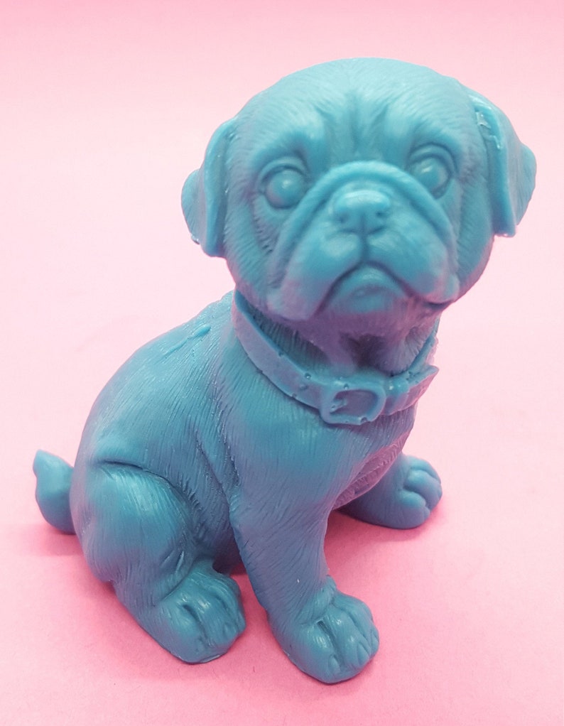 pug dog soap