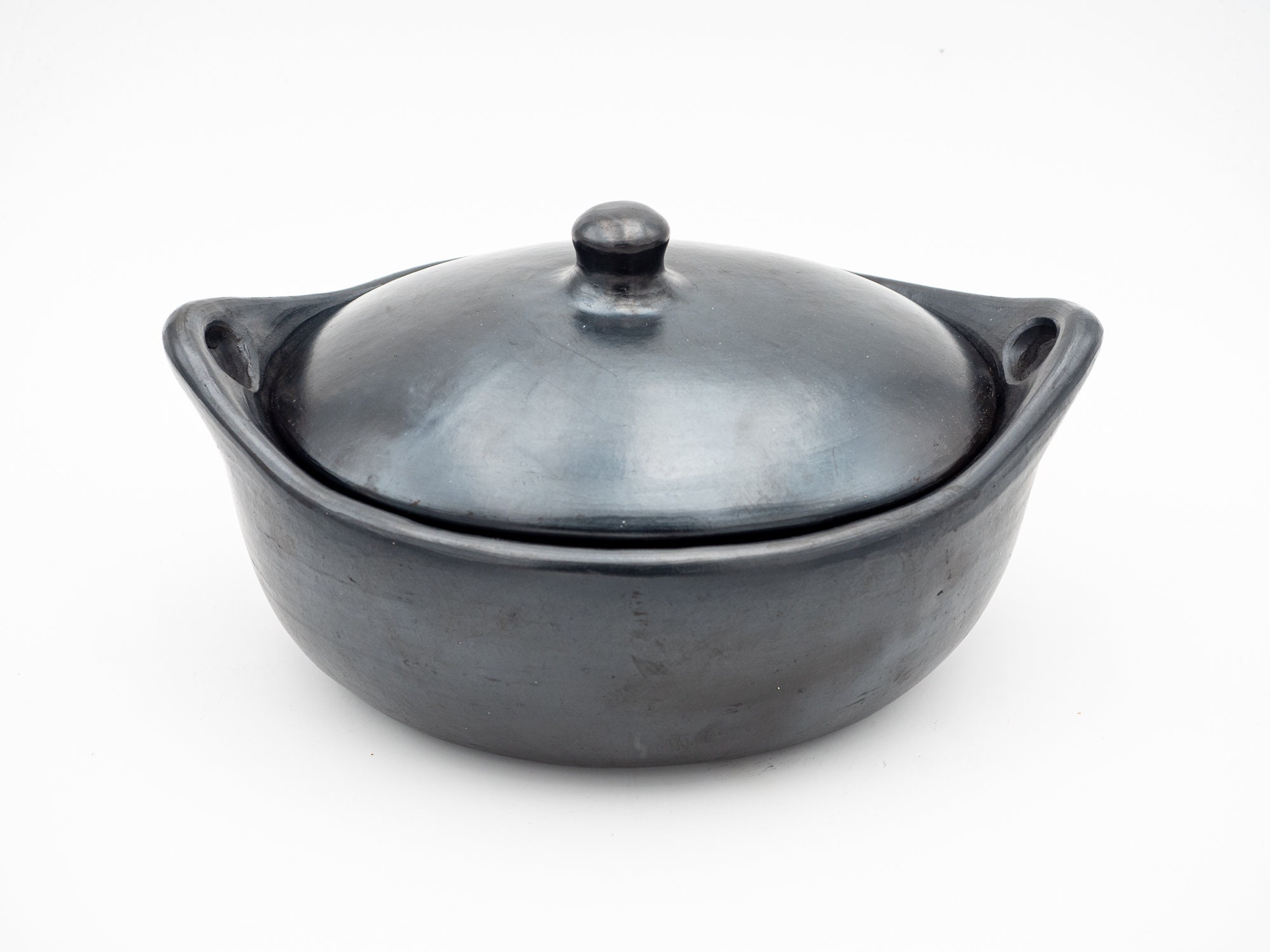 Casserole Marmitte Ovale Authentique Artisanal Poterie Colombienne Chamba Au Savoir Faire Ancestral