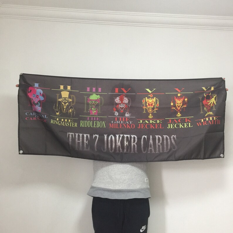 Insane Clown Posse Banner Carnival Of Carnage Flag ICP Poster Joker Card 3x5 ft