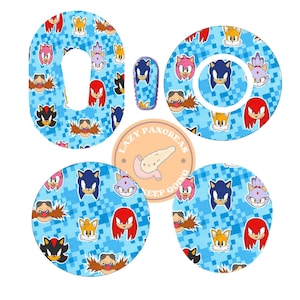 Patch voor Dexcom G6, G7 en Freestyle Libre CGM's, waterdichte diabetesstickers