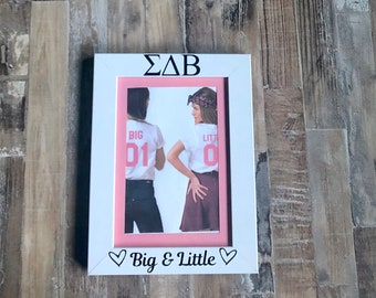 Customizable Sorority Picture Frame