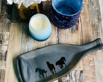 Wild Horses Wide Dish