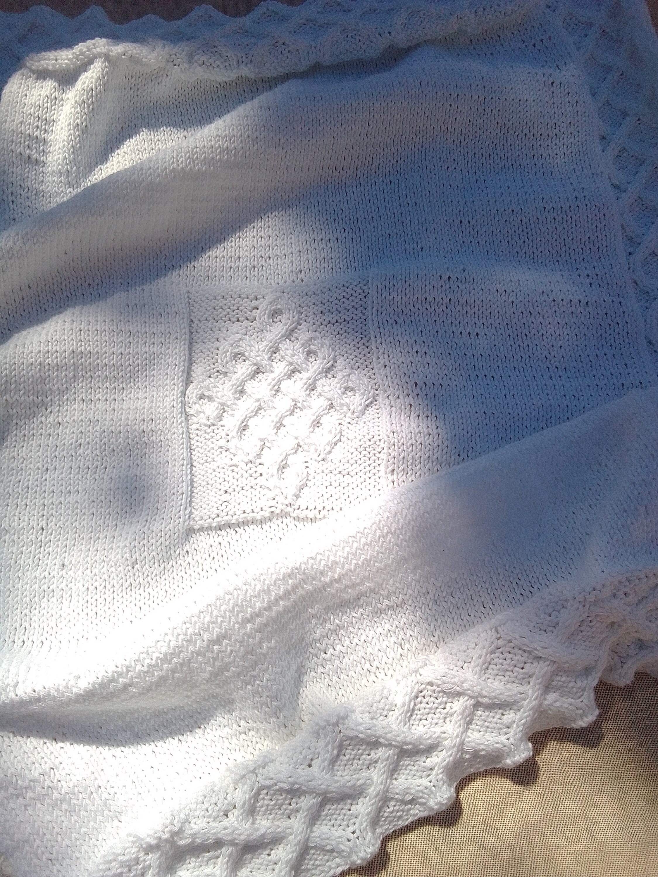 Couverture Bébé Nœud Celtique et Entrelacs