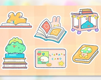 Library Sticker Sheet