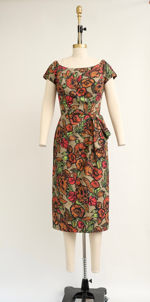 1950s Hawaiian dress | size small - image 2