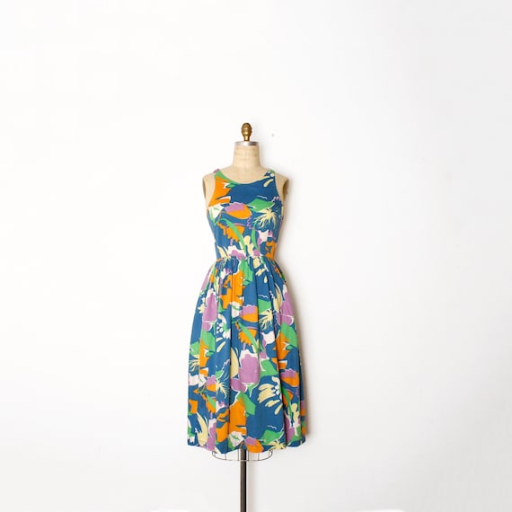 abstract sun dress | size small