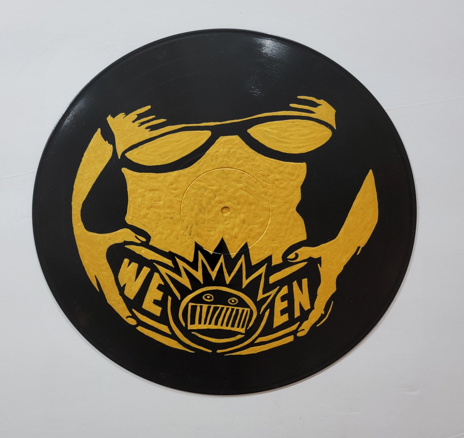 Ween Chocolate & Cheese Inspired Hand Painted Record Album Etsy Canada