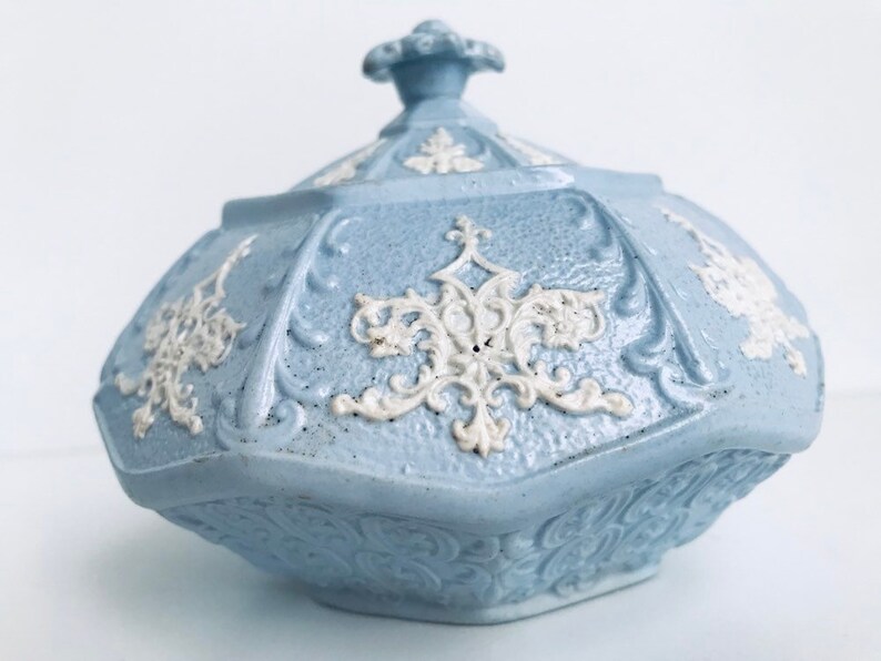 Staffordshire Blue /& White Drabware Salt Glazed Pottery Bowls \u2022 Wedgwood Blue Jasper Ware Style Stoneware Relief \u2022 Antique English 19th C