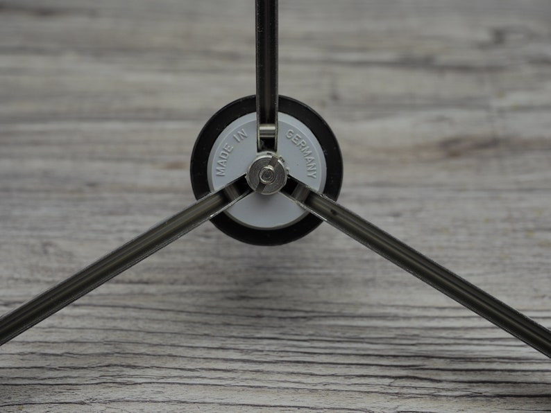 Mini 60s 3 leg tripod, also ideal as a lamp holder for photo tables image 6