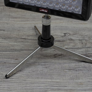 Mini 60s 3 leg tripod, also ideal as a lamp holder for photo tables image 1