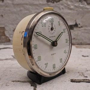 Rockabilly alarm clock Dugena Duet mechanical: 50s/60s lifestyle as soon as you get up 5C image 2