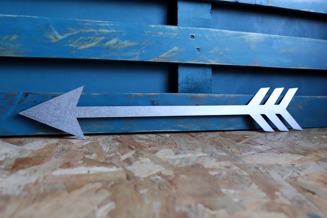 Arrow Sign Metal Arrow Sign Wedding Gift Couple Gift | Etsy