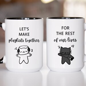 Canecas Sr. Sra., conjunto de canecas de café personalizadas para casais, presente de casamento exclusivo, presente para ele e para ela, amantes de café, presente de Natal para noivados e noivos
