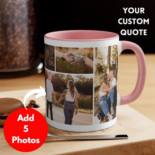 Valentines Personalized gift photo gifts Photo collage photo mug Custom mug photo custom photo mug Grandma gift anniversary gift picture mug