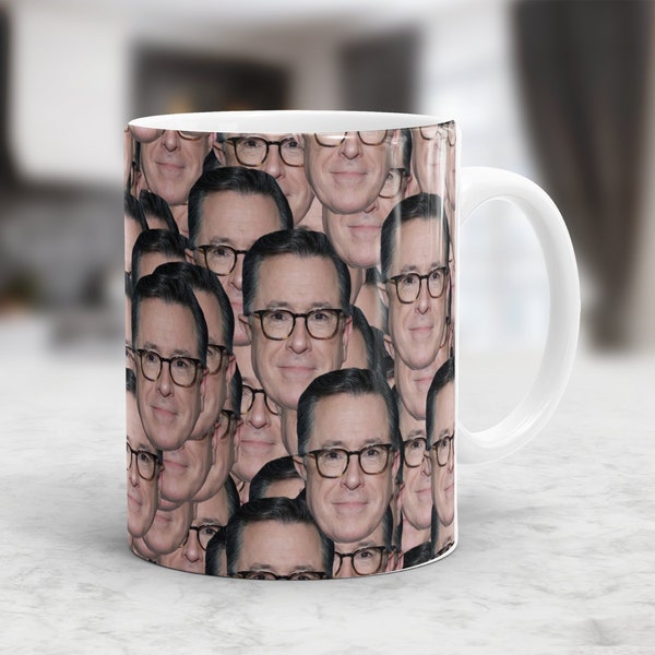 Stephen Colbert Mug | Stephen Colbert Coffee Cup | Legendary Stephen Colbert Merch | 11oz & 15oz Stephen Colbert Fans Tea Cup