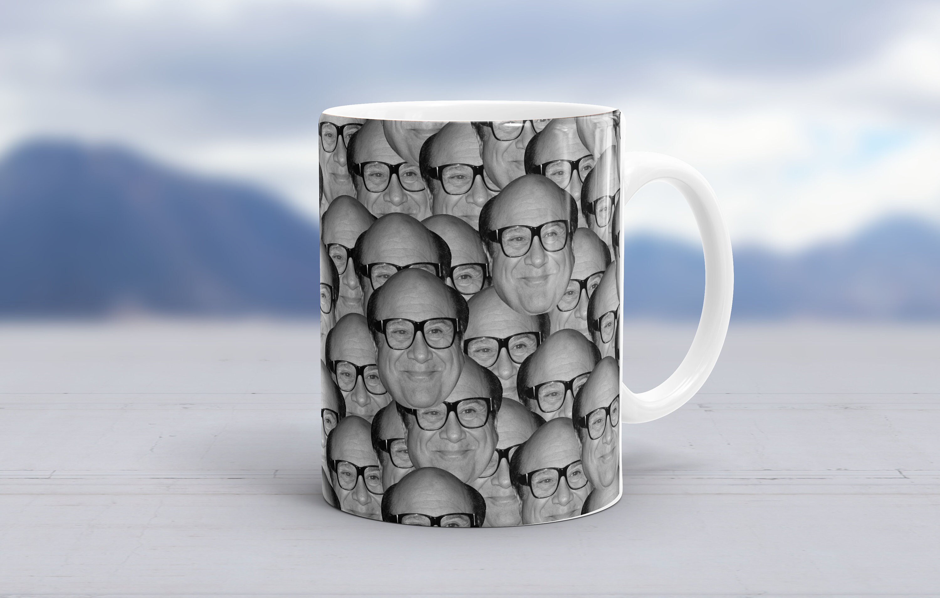 thumbnail image 2 of Danny DeVito 'Holy Funny' Novelty Ceramic Coffee Mug - Great Gift Idea 2 of 4