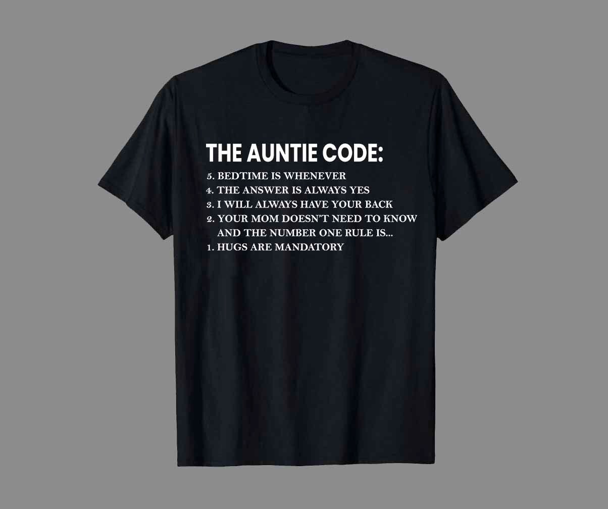 Der Tante-Code Bedtime is Whenever Basic Tee - Etsy.de