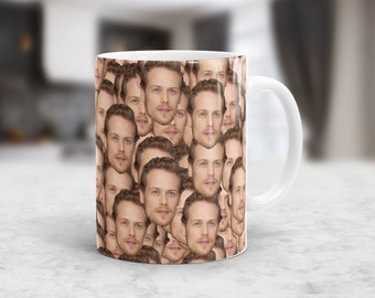 Sam Heughan Mug | Sam Heughan Coffee Cup | Legendary Sam Heughan Merch | 11oz & 15oz Sam Heughan Fans Tea Cup