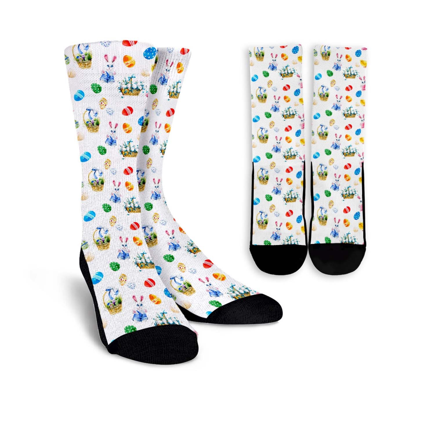 Easter Socks, Holiday Socks, Easter Bunny Lovers, Easter Gift, Cute