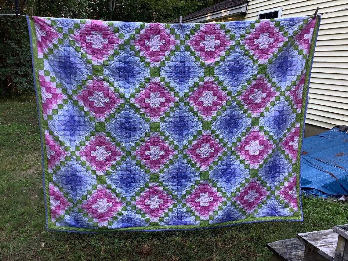 Hand Quilted Quilt Etsy