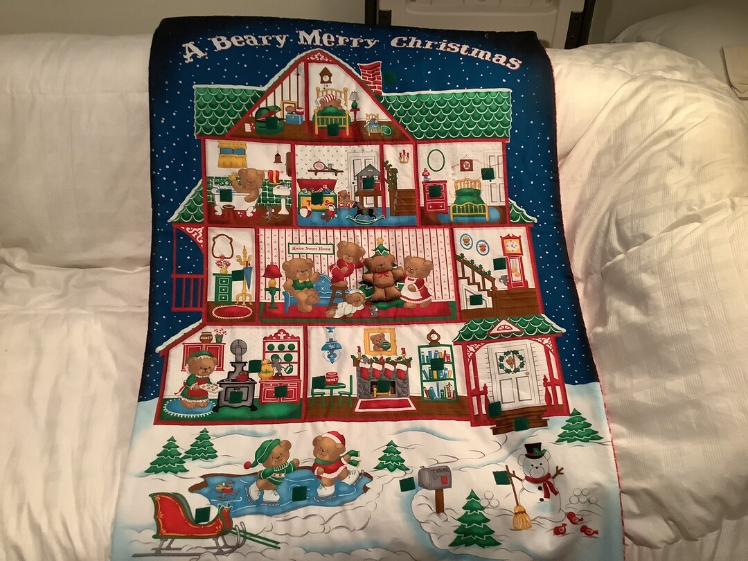 Beary Merry Christmas Calendar Etsy