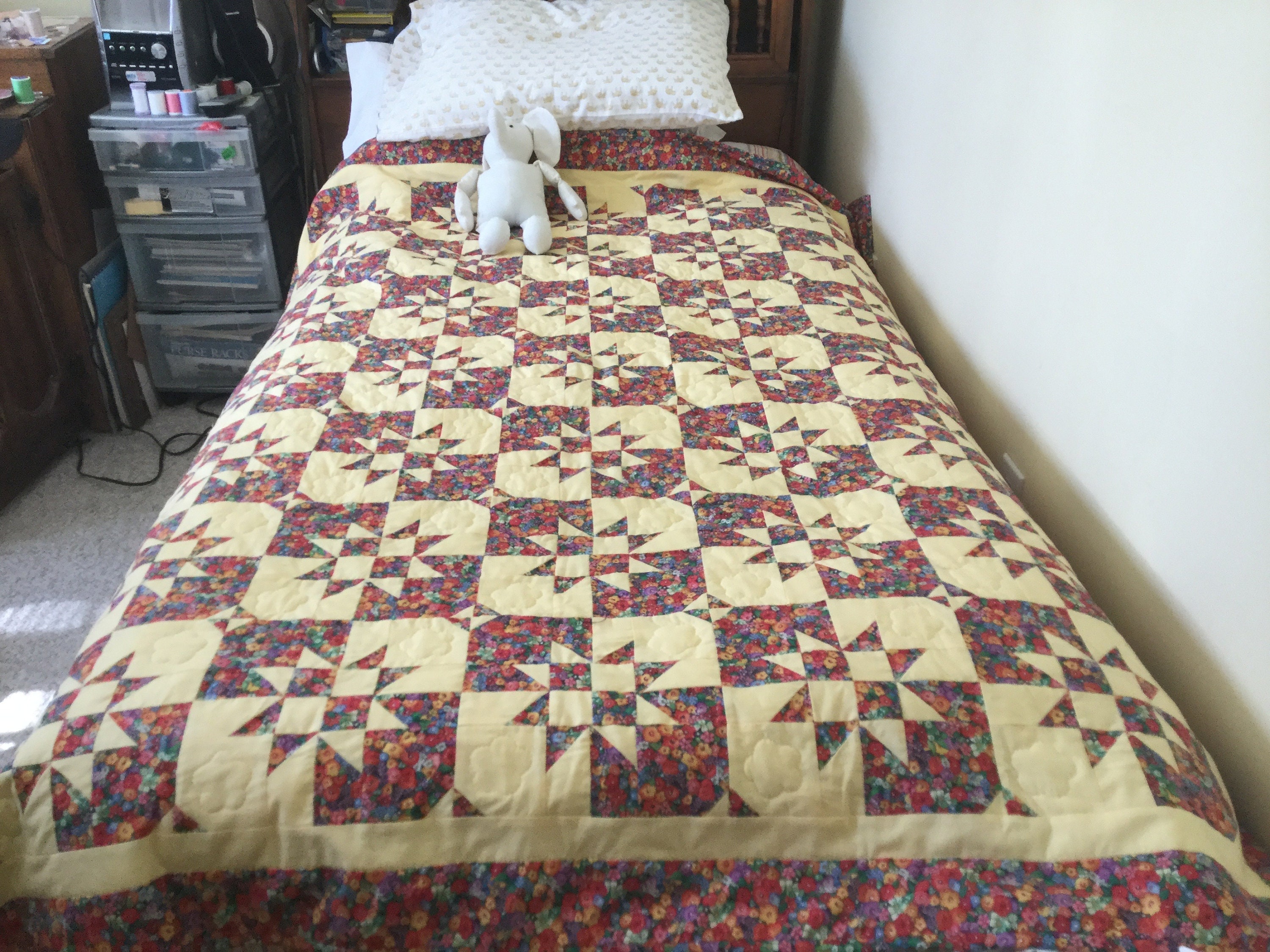 Hand Quilted Quilt Etsy