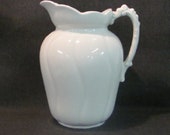 Large Ironstone Pitcher Bishop Stoniers