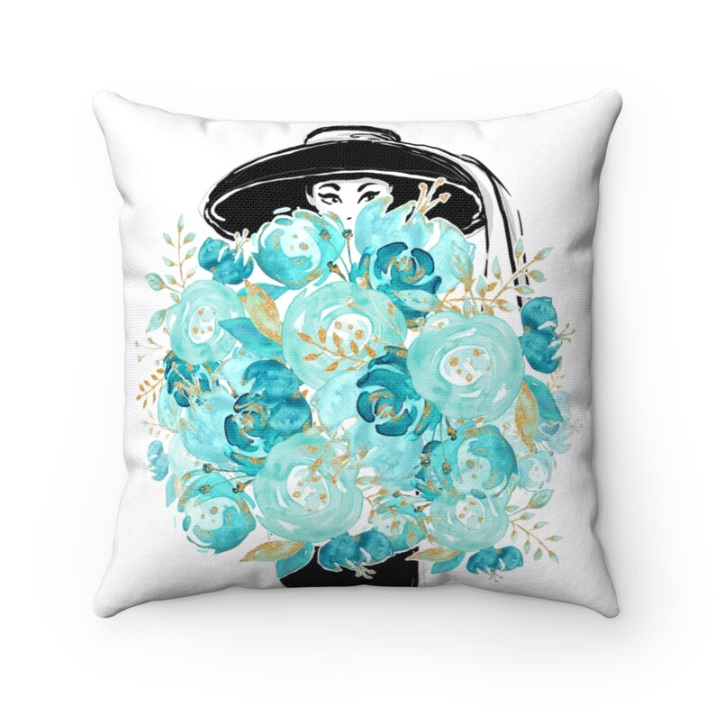 Audrey Hepburn Square Pillow Case Etsy