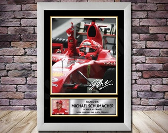 Schumacher Poster Etsy