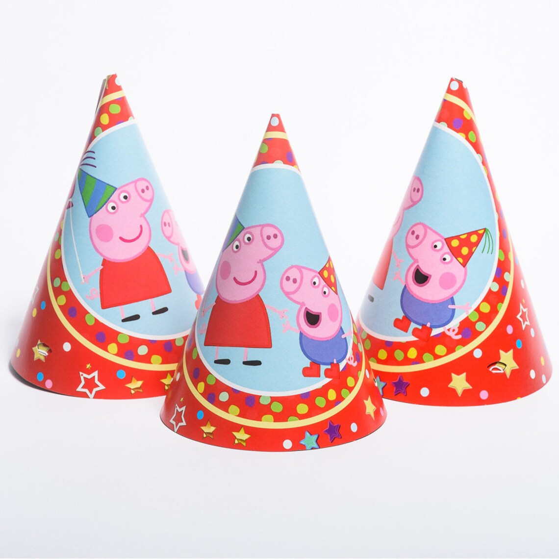 Birthday Party Hats Set of 10 hats Party supplies Hats Etsy