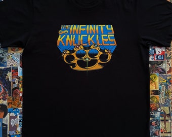 Infinity Gauntlet Brass Knuckles T-Shirt