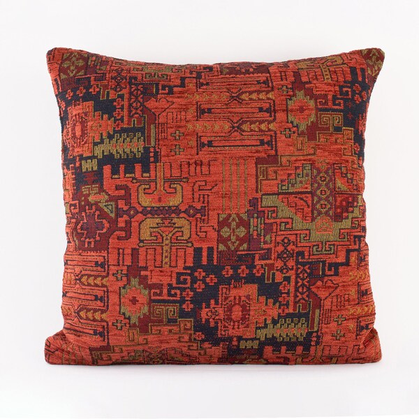 Burnt Orange Pillow Etsy