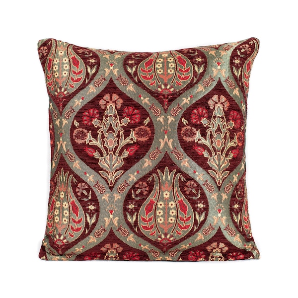 Burgundy Pillows Etsy