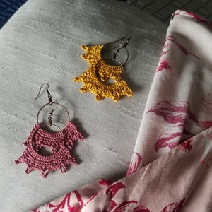 PDF Pattern: Rayos de Esperanza (Rays of Hope) Earrings