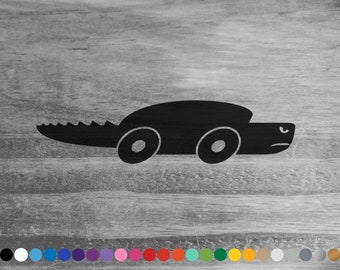 Speedy Turtle vinyl decal sticker for car truck rv camper van atv window bumper hood panel boat cooler laptop wall door room home decor art