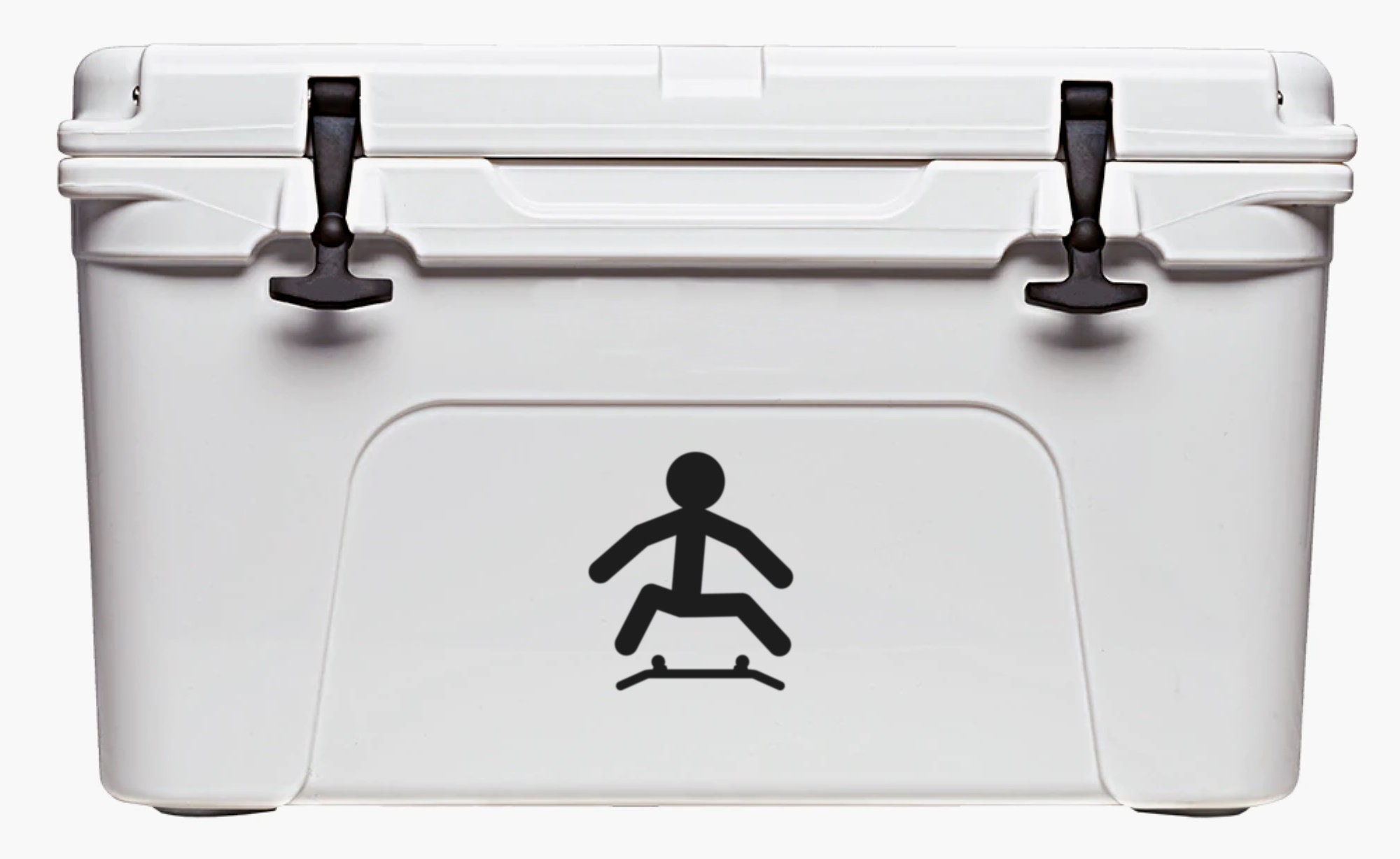 Skating Ramp Sticker Skateboard Stick Figure Vinyl Decal Sticker for Car Truck Rv Camper Van ...