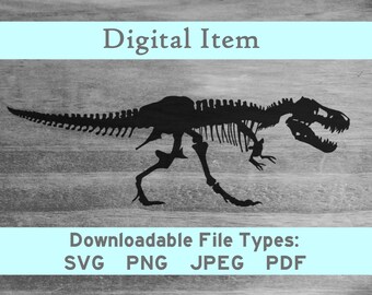 Tyrannosaurus T rex svg png jpeg pdf digital file download -NOT a physical item-please read description- htv cnc shirt press art home decor
