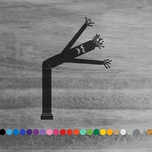 Wacky Waving Tube Man vinyl decal sticker for car truck rv camper van bus atv utv window bumper boat cooler laptop door wall room home decor