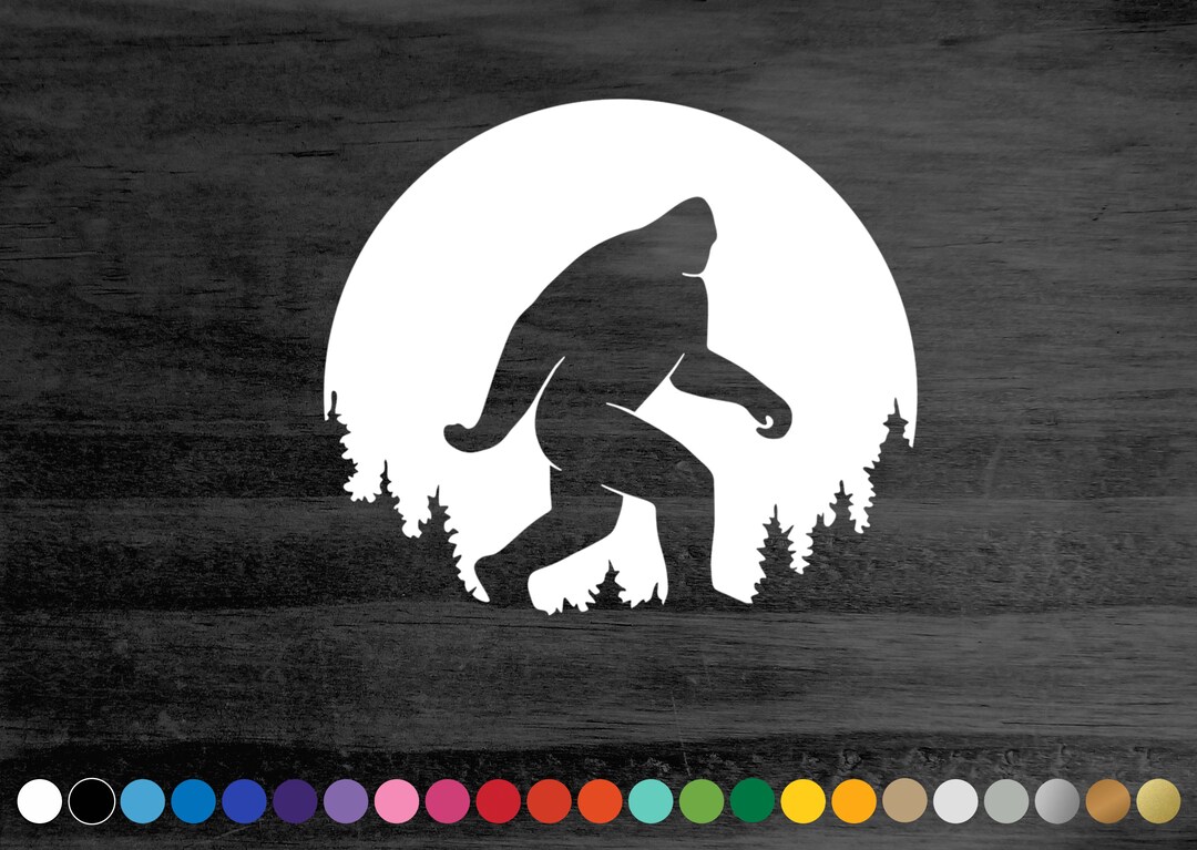 Bigfoot Sasquatch Golden Moon Printed Flag With 2 Brass Grommets Banner Funny For Outdoor Indoor Decoration 3x5 4x7 Ft