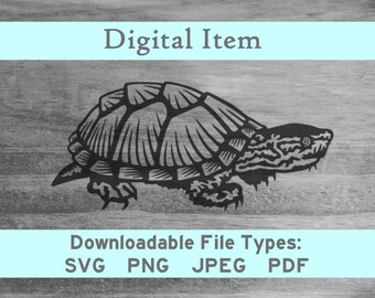 Musk Turtle svg png jpeg pdf digital file download -NOT a physical item-please read- jpg htv shirt press pet art home decor