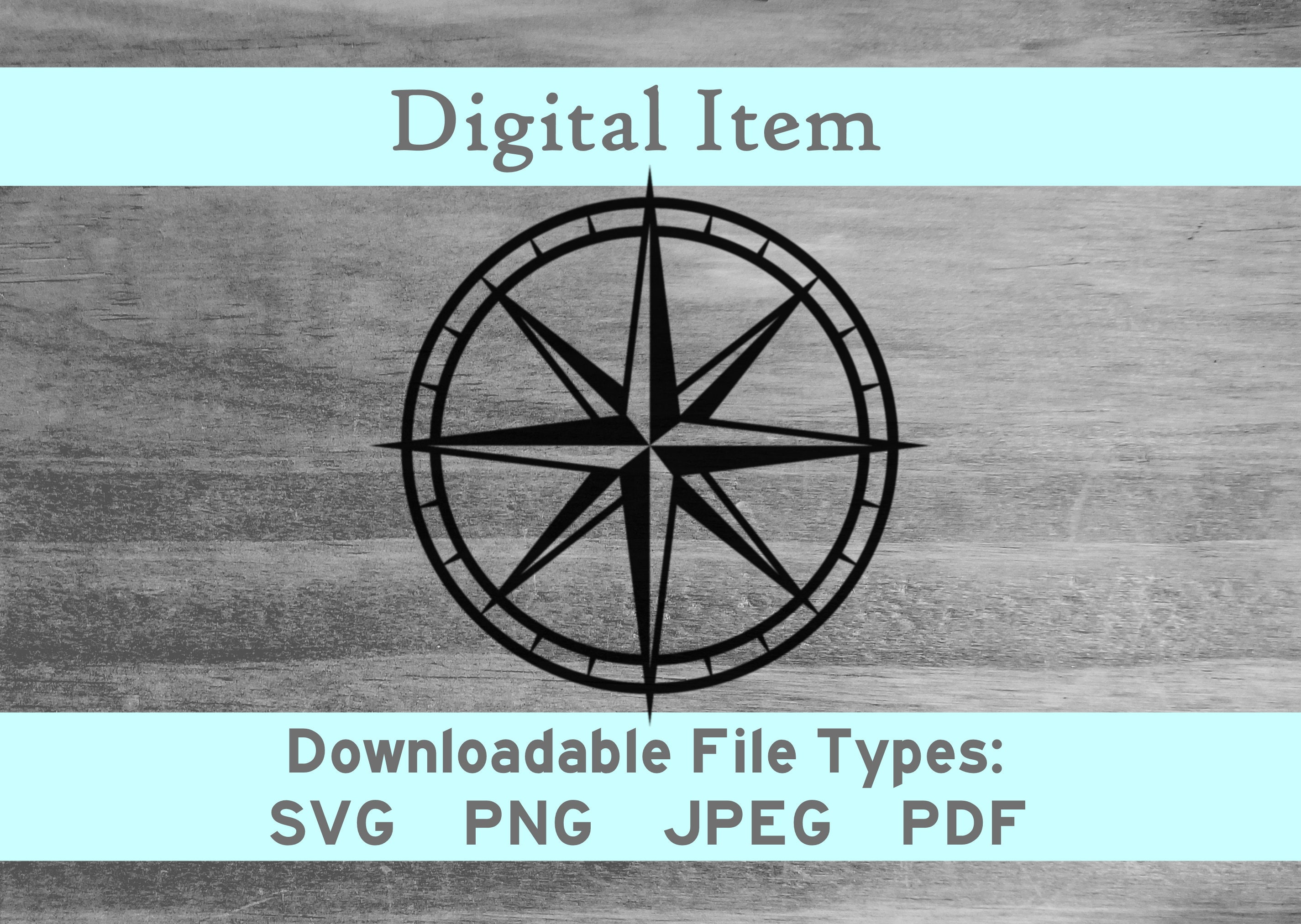 Buy Compass Rose Svg Png Jpeg Pdf Digital File Download not a Physical Item  please Read Description for Art Craft Gift Apparel Vector Cutter Online in  India 